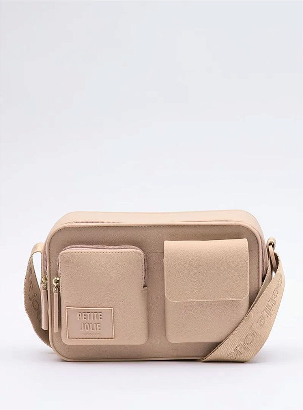 Bolsa Petite Jolie Move Com 2 Bolsos Na Frete Alça Regulavel Avela