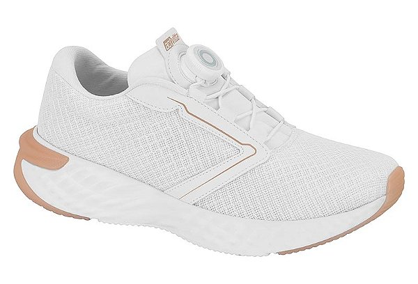 Tenis Actvitta Com Regulador De Cadarço Branco