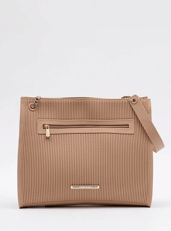 Bolsa Petite Jolie Fecho Frontal Alça Com Corrente Avela