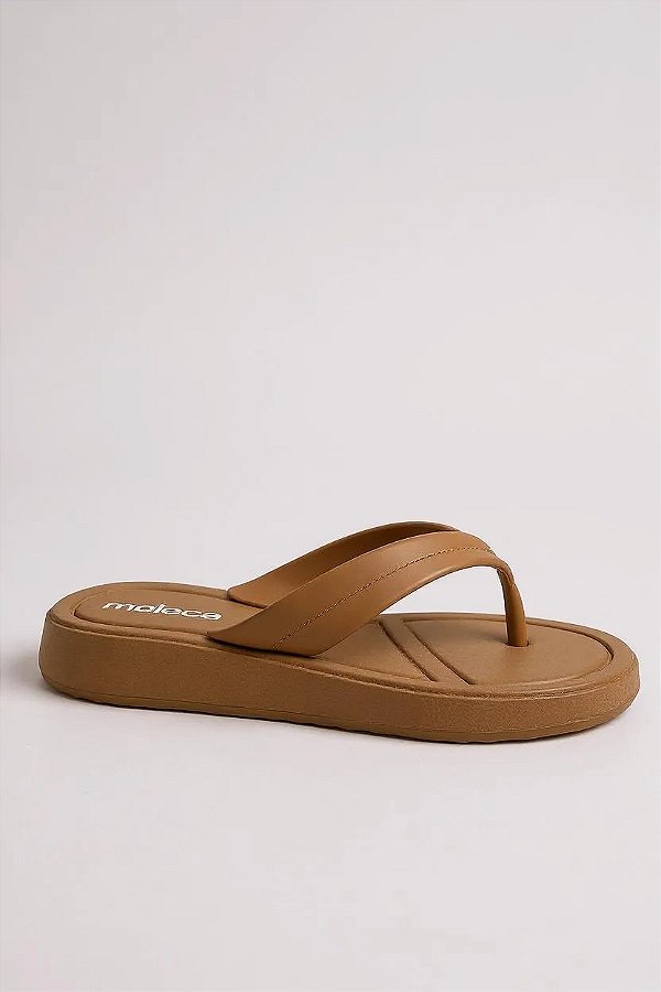 Chinelo Moleca Anatômico Correia Lisa Nude