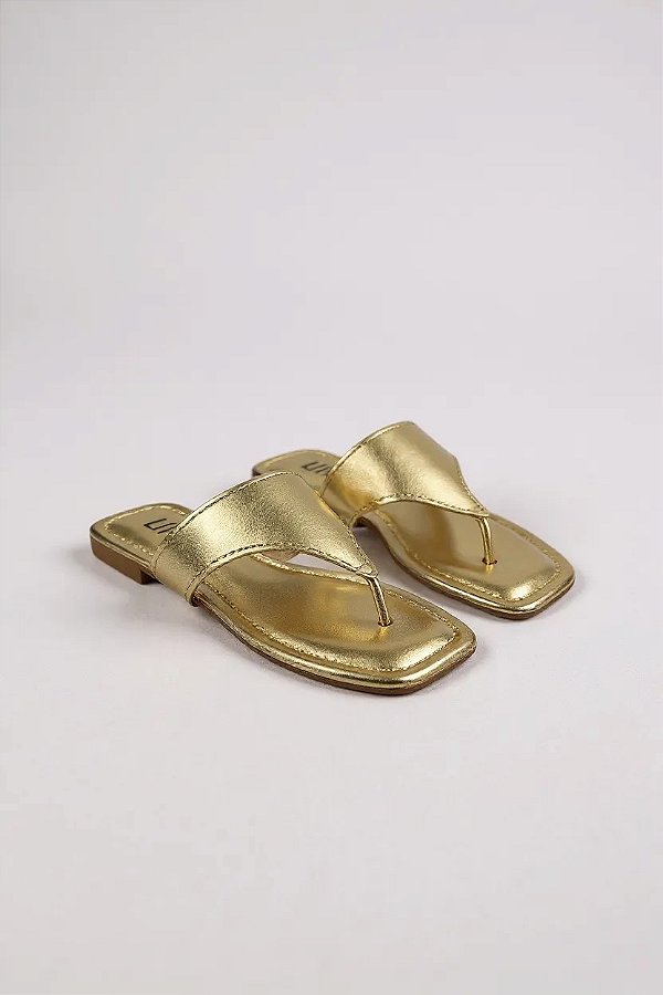 Tamanco Littz Com Design Minimalista E Conforto Para O Dia A Dia  Ouro