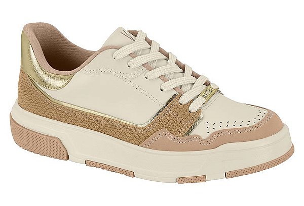 Tenis Vizzano Feminino Casual Urbano E Confortavel Branco Off