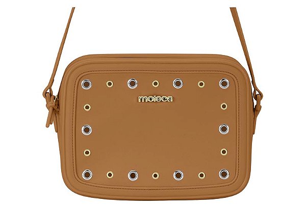 Bolsa Moleca Tira Colo Com Ilhos Camel