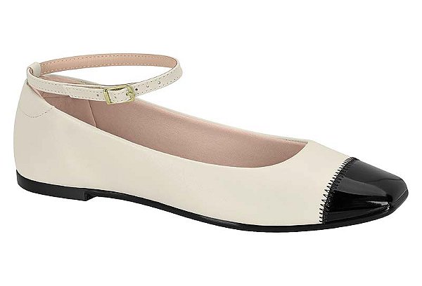 Sapatilha Feminina Moleca Boneca Fivela Bico Redondo Verniz #3