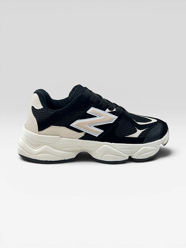 Tênis Energy Nb Lifestyle Blogueira  Preto/Branco Off