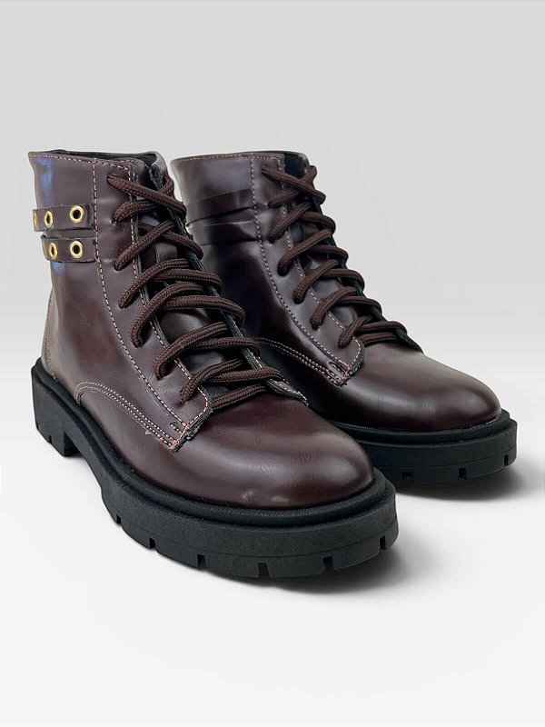 Littz Bota 1642Bi Marrom