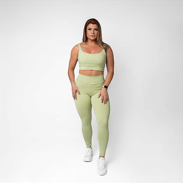 LEGGING POWER FLEX LISO MENTA