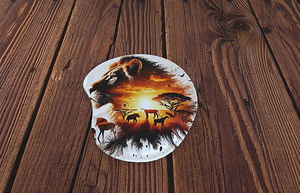 Mousepad Ergonômico - Leão
