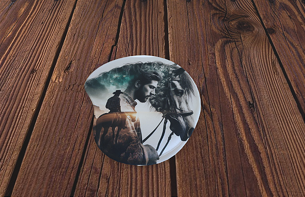 Mousepad Ergonômico com Design Exclusivo de Cavalo