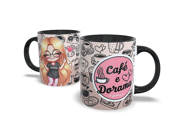 Caneca Café e Dorama