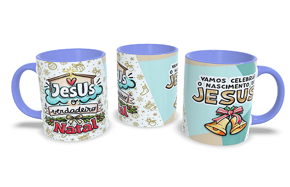 Caneca Especial de natal Jesus