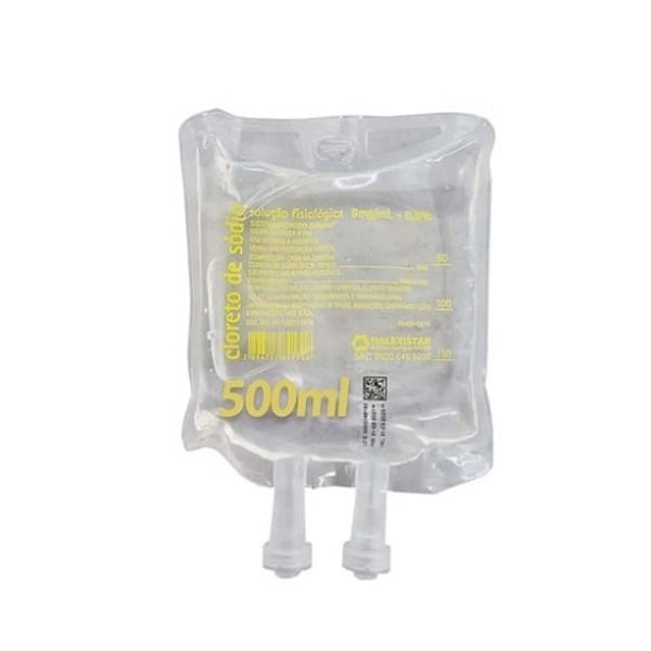SORO FISIOLOGICO 0.9% SIST FECHADO 500ML - BOLSA - HALEXISTAR