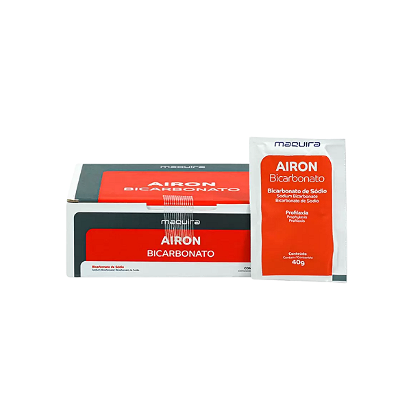 Bicarbonato de Sodio Airon Sache 40g (UN) - Maquira