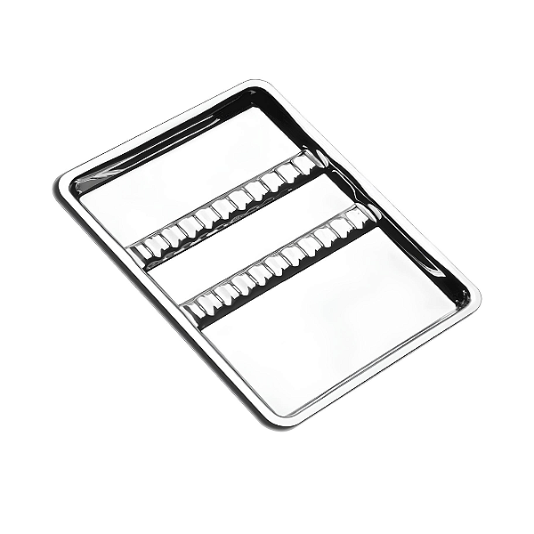 Bandeja Inox 22x17x1,5cm com 12 divisorias - Fava Millenium