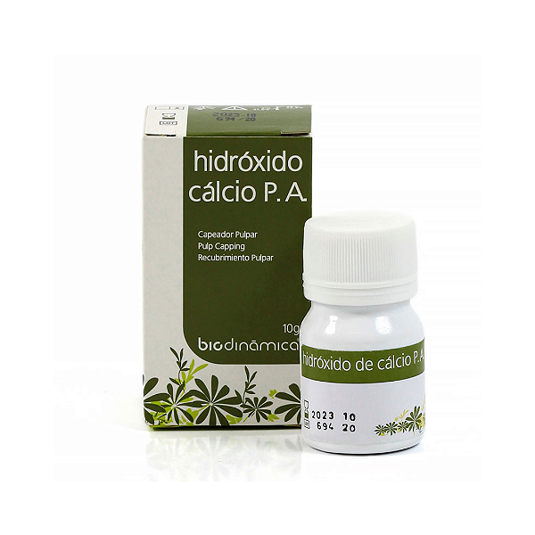 HIDROXIDO DE CALCIO P.A 10 GRS BIODINAMICA