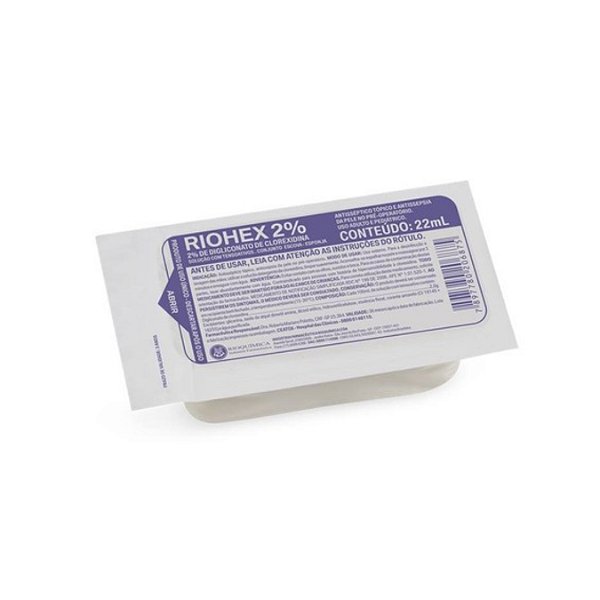 ESCOVA 22ML ASSEPSIA RIOHEX 2% UN - RIOQUIMICA