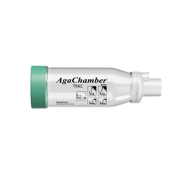 Espacador para Inalacao (Aerossolterapia) AgaChamber - Trac Verde