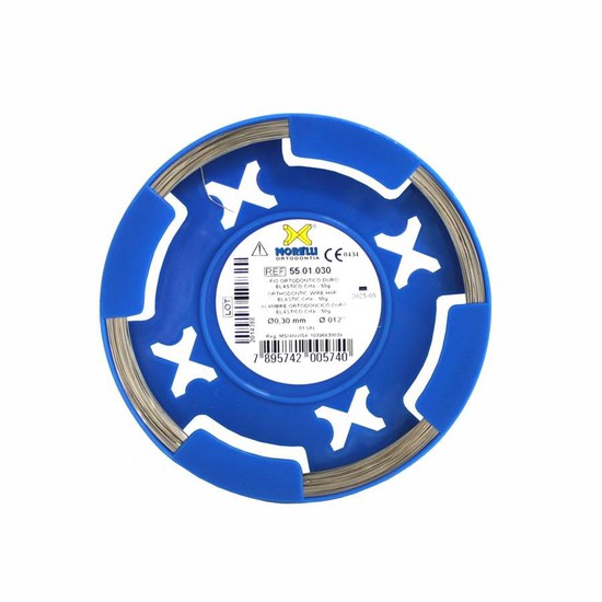 55.01.030 FIO ORTODONTICO DURO ELASTICO CRNI REDON