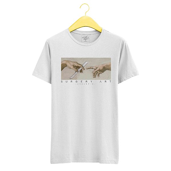Camiseta Surgery Art Branca MASCULINA Tamanho:M