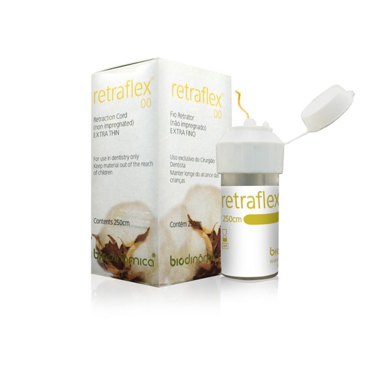 FIO RETRATOR RETRAFLEX 00 MARROM 250CM BIODINAMICA