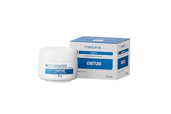 OBTURADOR PROVISORIO OBTUR C/ FLUOR 25G MAQUIRA