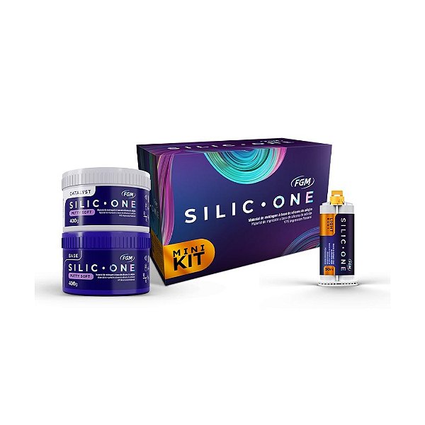 KIT SILICONE DE ADICAO ONE PUTTY SOFT + LIGHT BODY - FGM