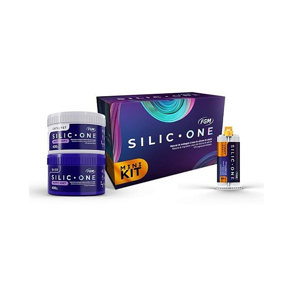 MINI KIT SILIC ONE PUTTY + LIGHT - FGM