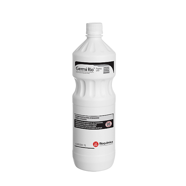 DESINFETANTE BASE QUATERN GERMI RIO 1000ML - RIOQU