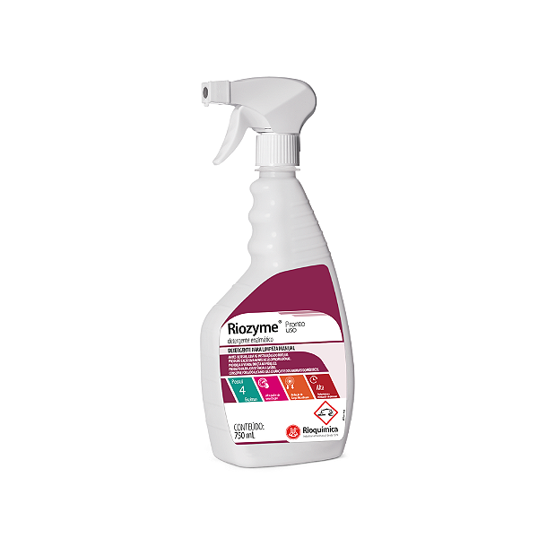 RIOZYME PRONTO USO 750ML SPRAY/ESPUMA - RIOQUIMICA