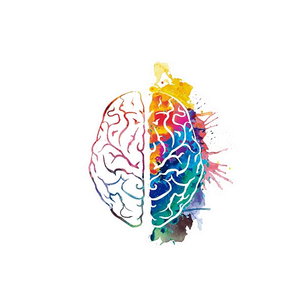 Sticker Brain Art