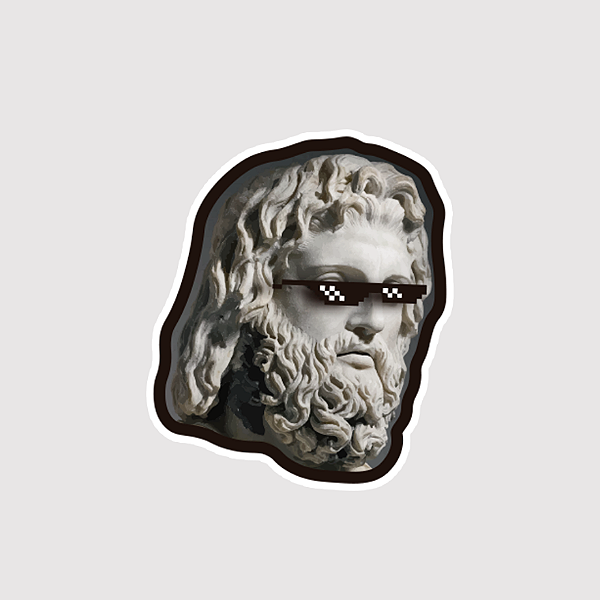 Sticker Asklepio Thug