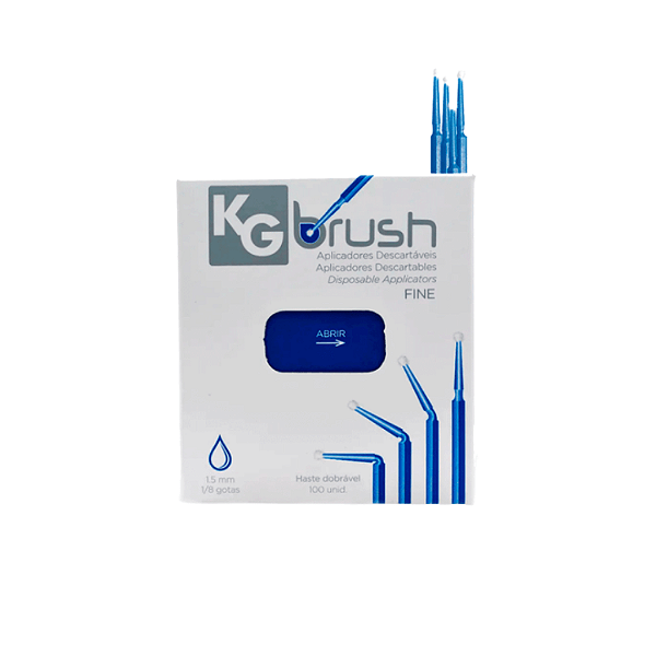 Aplicador KG Brush Fino Azul - KG Sorensen