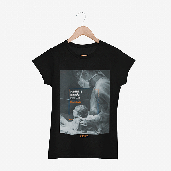 Camiseta GO Preta FEMININA Tamanho:M