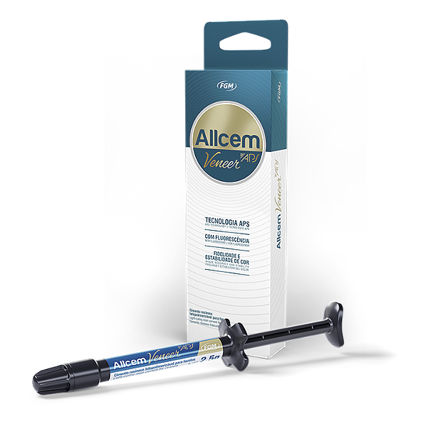 CIMENTO RESIN FOTO ALLCEM VENEER APS E-BLEACH M - FGM