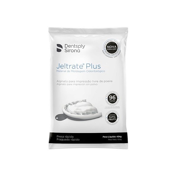 ALGINATO JELTRATE PLUS TIPO 1 454 GRS DENTSPLY