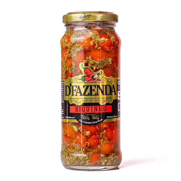 Biquinho com Orégano - Conserva 350g