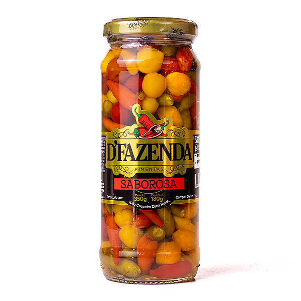 Pimenta Saborosa - Conserva 350g