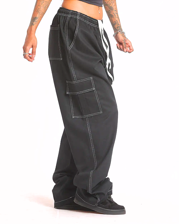 Calça Cargo Co Buka - Contraste