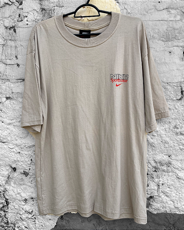Camiseta Oversized NIKE -Cinza