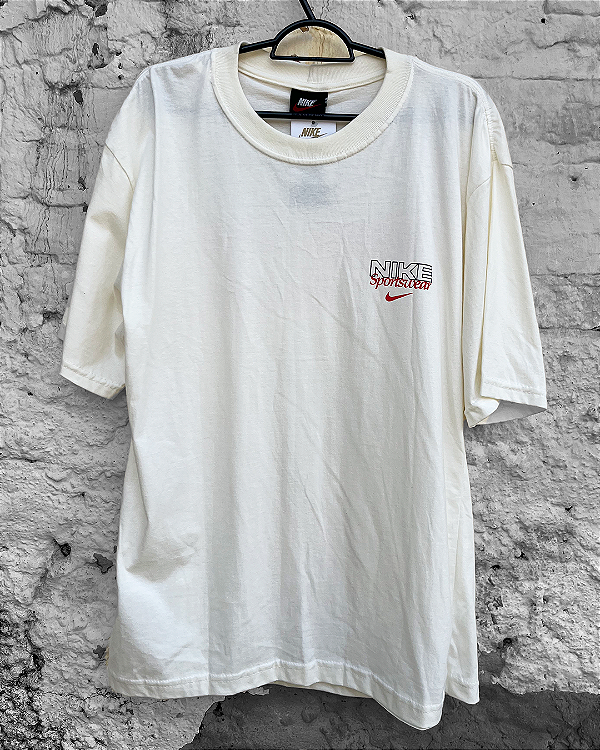Camiseta Oversized NIKE - Off-White