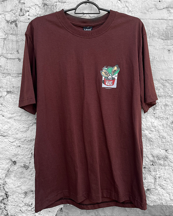 Camiseta Oversized VANS - Marrom