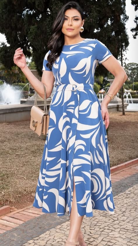 Vestido Keila - Elegância e Conforto para Todas as Ocasiões