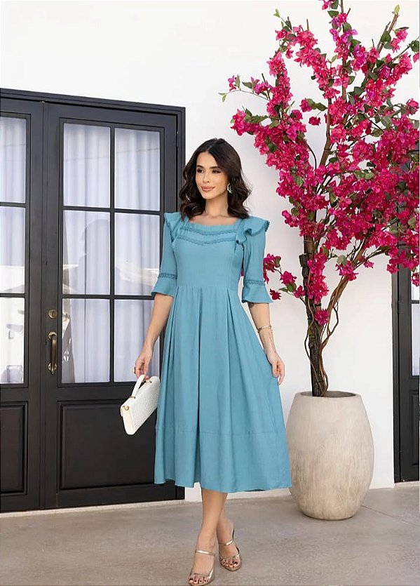 Vestido Brenda - Elegância e Estilo para Todas as Ocasiões