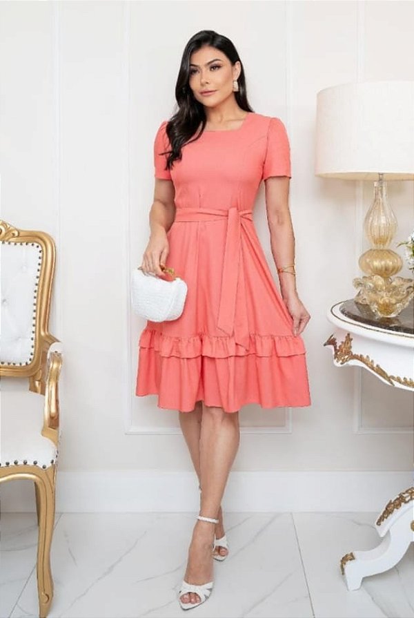 Vestido Ruthi - Elegância e Conforto para Todas as Ocasiões