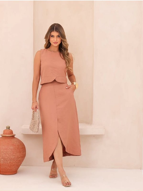 Conjunto Camila - Elegância e Conforto para Todas as Ocasiões