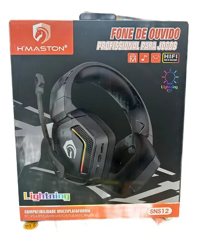 Fone De Ouvido Gamer H´maston Sns12