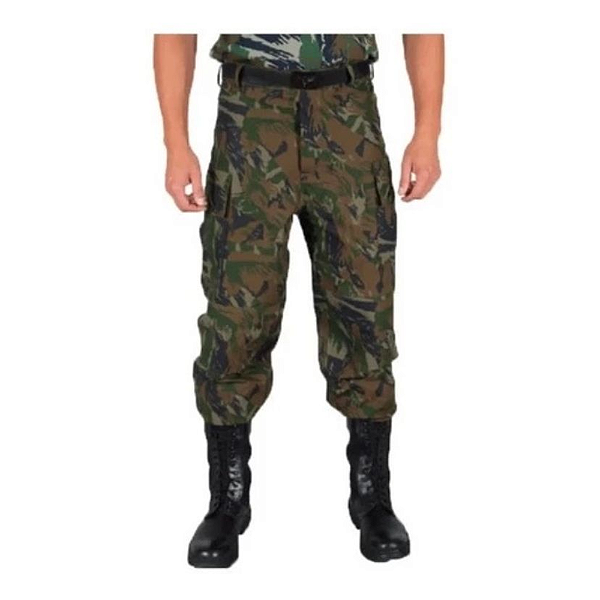 Calça Camuflada da Aeronáutica 10º Uniforme Força Aérea Brasileira