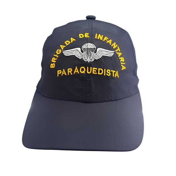 Boné Militar Brigada De Infantaria Paraquedista PRETO