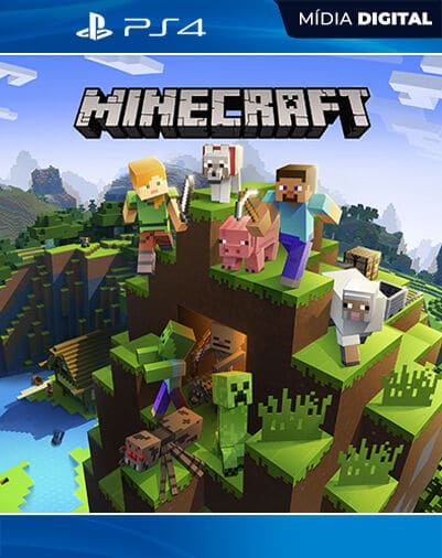 Minecraft Playstation 4 Mídia Digital