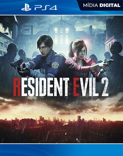 RESIDENT EVIL 2 Playstation 4 Mídia Digital